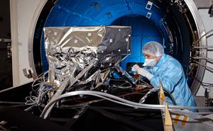 Preparing the MIRI Structural Thermal Model for testing at RAL Space. 
