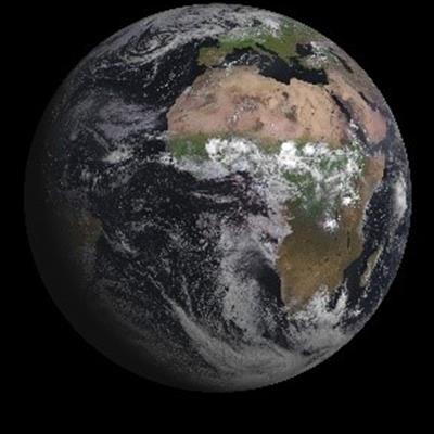 The Earth from space.