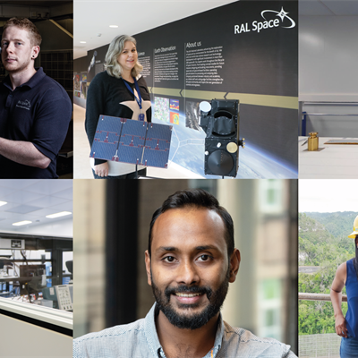 RAL Space staff in their day-to-day work environments.