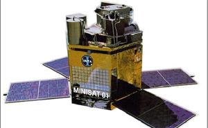 Artist's impression of MINISAT 01.
